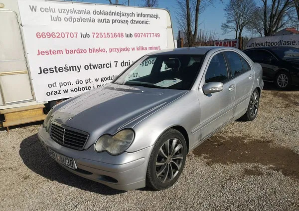 mercedes benz Mercedes-Benz Klasa C cena 4199 przebieg: 213654, rok produkcji 2002 z Sulęcin